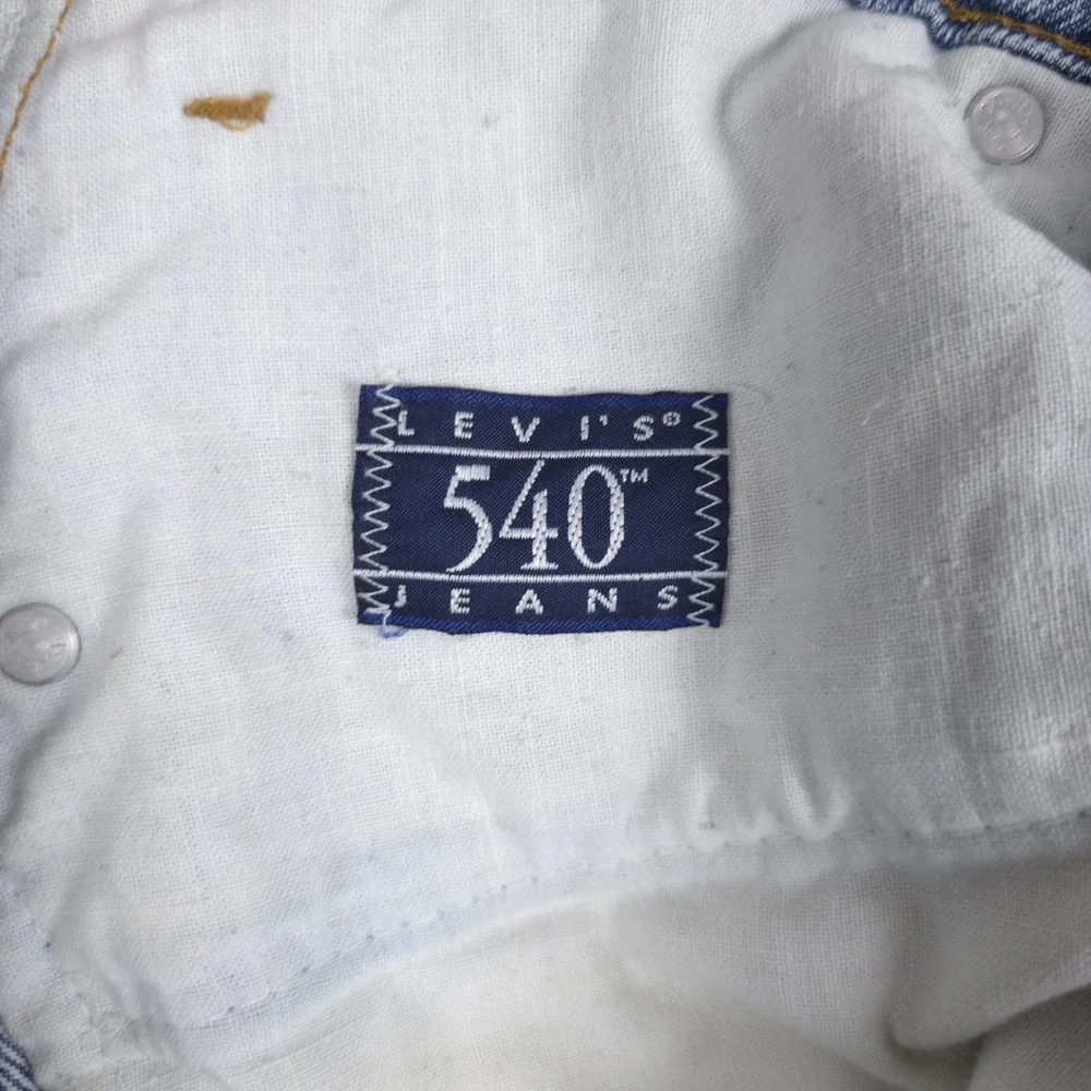 Vintage Levis 540 Jeans Mens 34x30 (Fits 32x30) Acid Wash Denim 80s USA‎ Red Tab